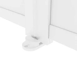 Elektrische Draaipoort Van Aluminium L355 X H181 Cm Wit - Nazario