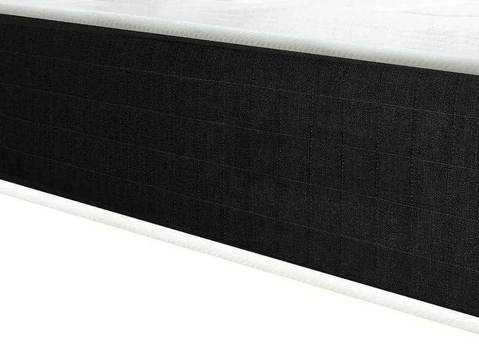 Elektrisch Relaxbed Met Pocketveren En Vormgeheugenmatras Phanes Van Dreamea - Okin Motoren - Zwart 2 X 90 X 200 Cm
