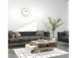 Elisa Koffietafel, Wit, Sonoma, 100X60X35 Cm, Epikasa