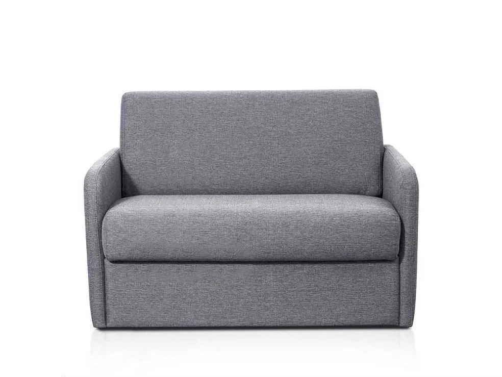 Express-Converteerbare Fauteuil In Stof Nadoa - Bed 100Cm - Lichtgrijs