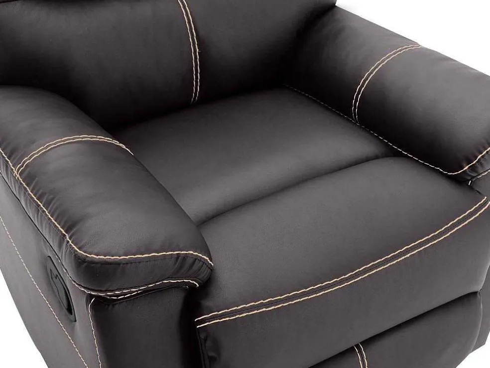 Fauteuil Van Bruine Kunstleer Canby