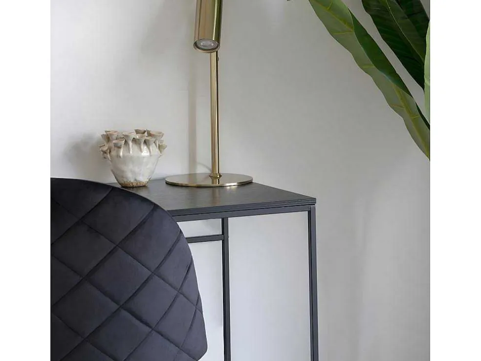 Geneve Kantoorstoel Velour Zwart, Zwart.