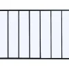 Glazen Binnenraam In Aluminium Met Poedercoating - 210 X 105 Cm - Zwart - Bayview