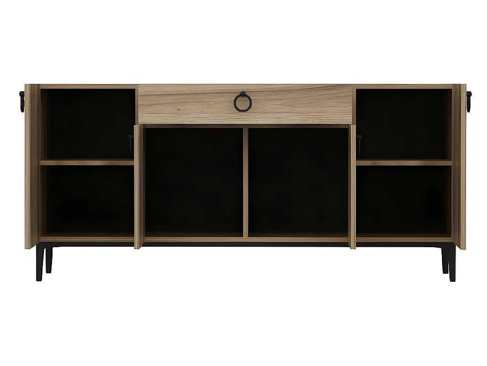 Gloria Multifunctioneel Kabinet, Walnoot, 160X42X75 Cm, Epikasa