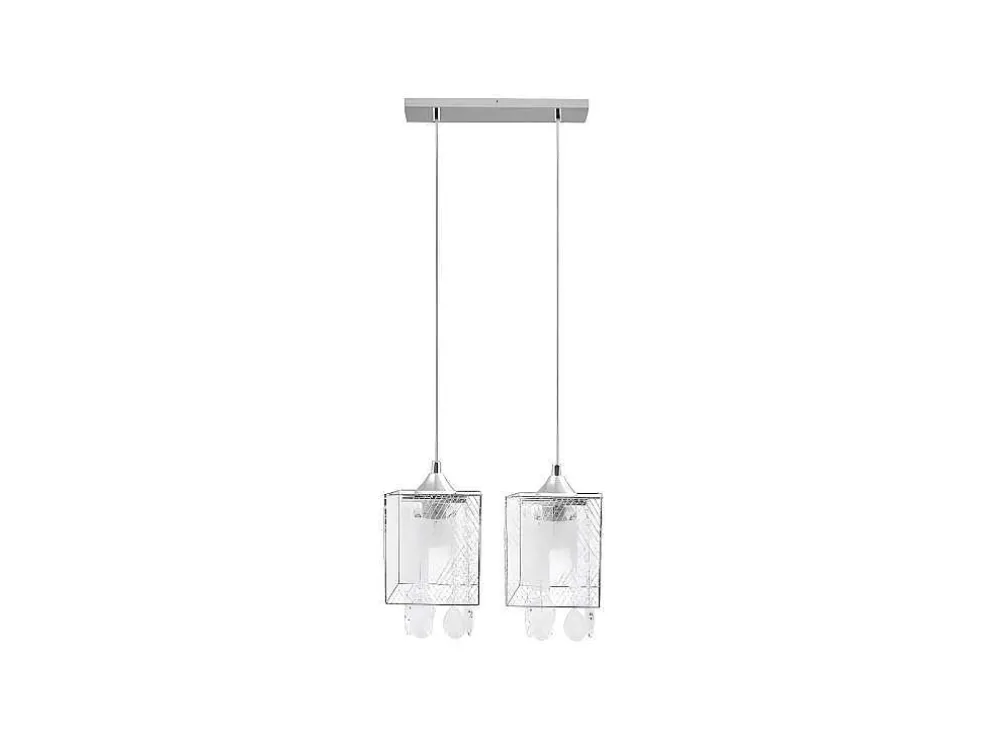 Gracja Hanglamp, Chroom, 33X13X130 Cm, Epikasa