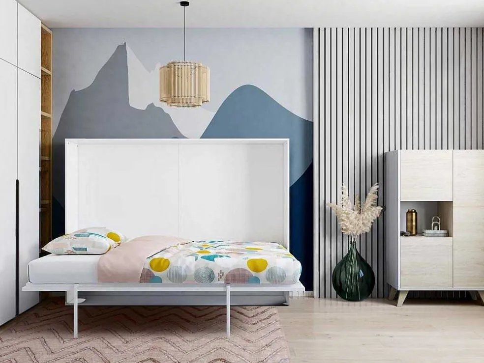 Hanglamp Etnische Stijl Van Bamboe En Zwart Metaal - D 40 X H 120 Cm - Parana