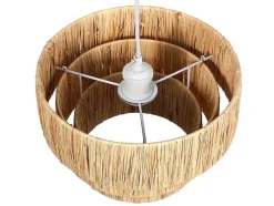 Hanglamp Van Raffia - D30 X H171 Cm - Naturel - Sarnia