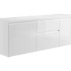 Hangmeubel Onder Wastafel - Wit - 150 Cm - Jimena Ii