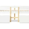 Hochbett Aus Massivem Kiefernholz Mit Schubladen 90 X 200 Cm Weis