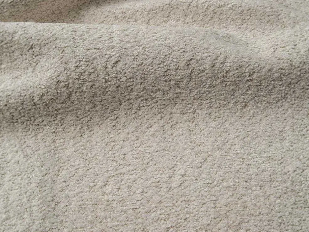 Hoekslaapbank Met Omkeerbare Hoek Van Beige Bouclestof Issoro