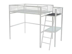 Hoogslaper Casual Ii - 140 X 190 Cm - Met Bureau - Wit