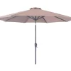 Houston Parasol O300Cm Met Kantelfunctie, Lift Zandkleurig.