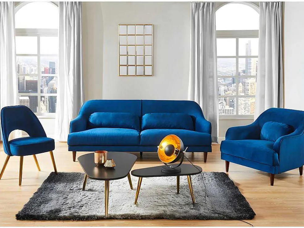 Industriele Lamp Movie - H37 Cm - Tweekleurig Goud En Zwart Van Het Merk Inside Art