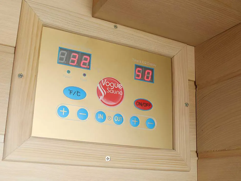 Infrarood Sauna 1 Plaats Osvald - L90 X D90 X H190 - 1350W