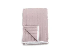Juni Sprei 180X260Cm Oudroze, Wit.