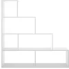 Kast Raja - 6 Niveaus - Kleur: Wit