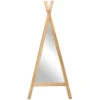 Kinderspiegel Van Teakhout - B55 X H120 Cm - Naturel - Batam