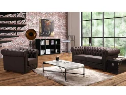 Kleed Shaggy Dolce Taupe Met Beige Weerschijn - Polyester - 120*170 Cm