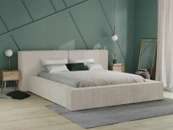 Kofferbed 180 X 200 Cm - Corduroy - Beige - Timano - Van Pascal Morabito