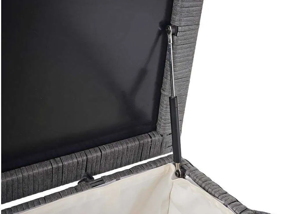 Kussenbox Van Polyrattan Mcw-D88 Iii, Premium Grijs, 51X100X50Cm 170L