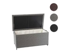 Kussenbox Van Polyrattan Mcw-D88 Iii, Premium Grijs, 51X100X50Cm 170L