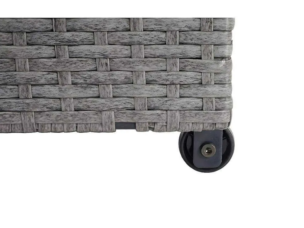 Kussenbox Van Polyrattan Mcw-D88 Iii, Premium Grijs, 51X115X59Cm 250L