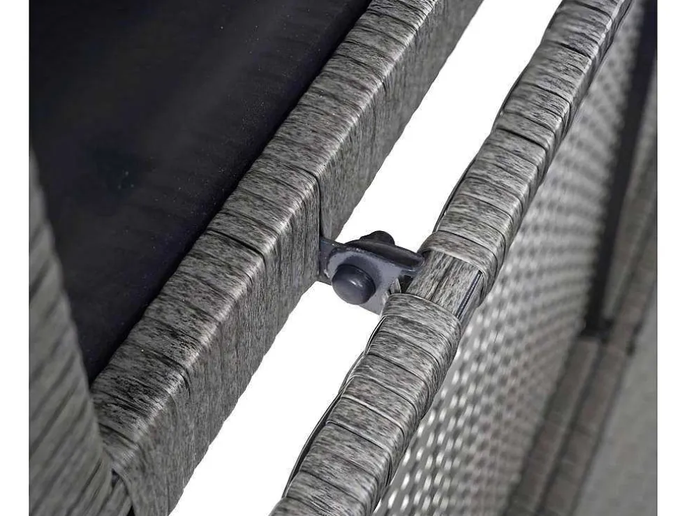 Kussenbox Van Polyrattan Mcw-D88 Iii, Basic Grijs, 51X100X50Cm 170L