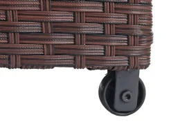 Kussenbox Van Polyrattan Mcw-D88 Iii, Premium Bruin, 80X160X94Cm 950L