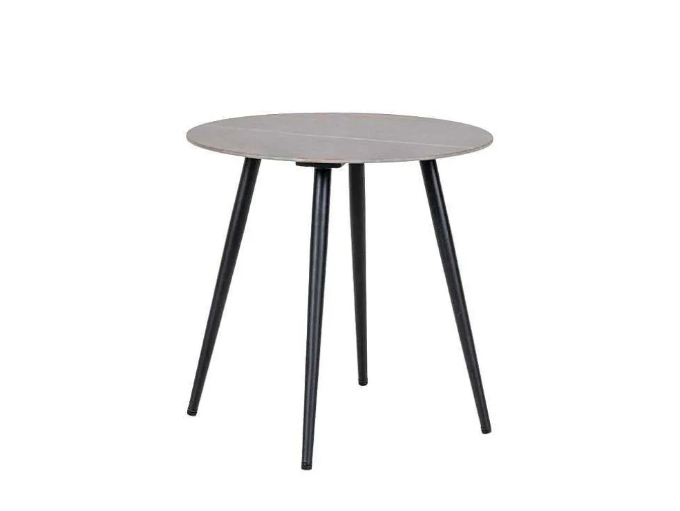 Lazio Bijzettafel O45Cm Grijs.
