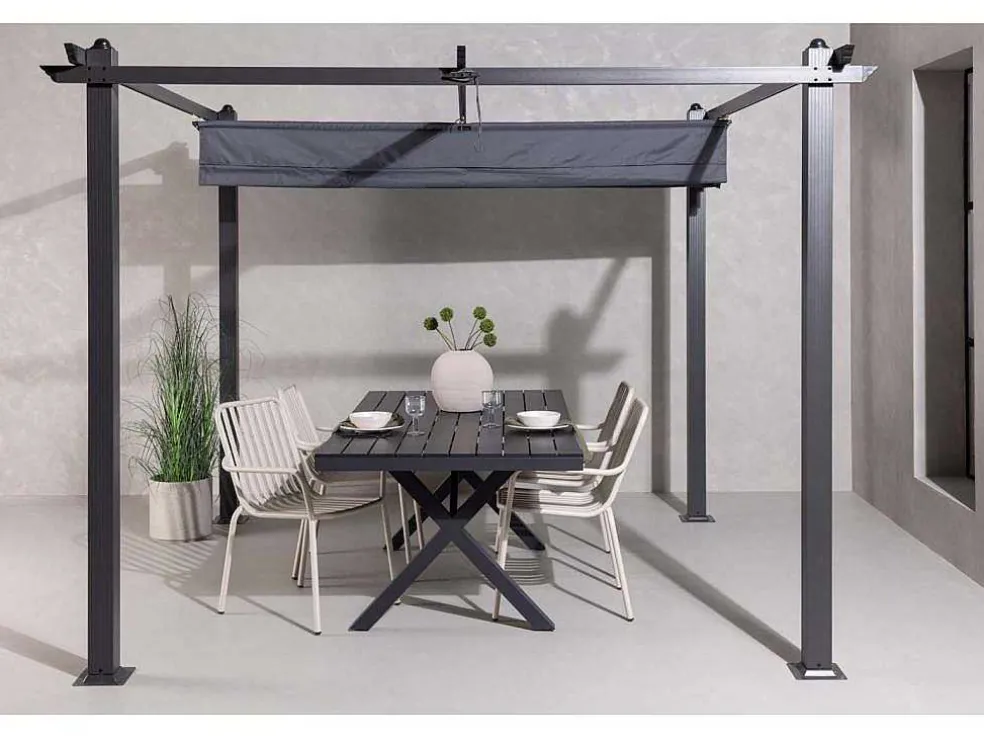 Lazio Pergola Grijs.