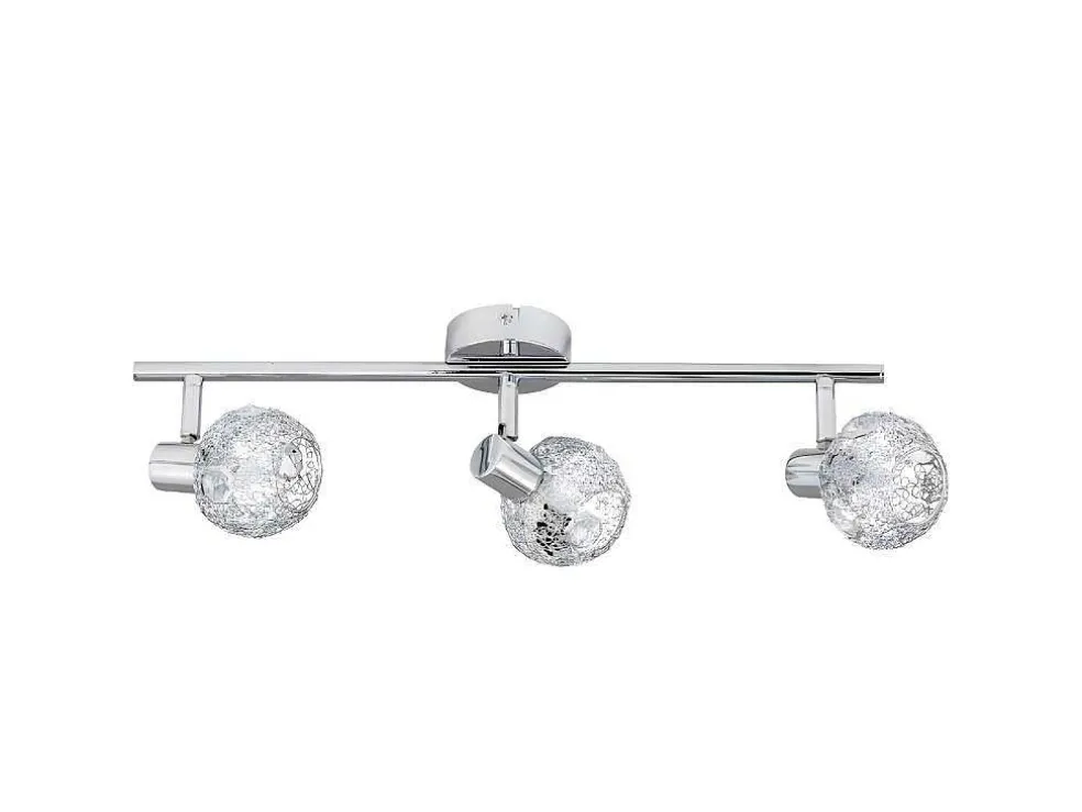 Lena Plafondlamp, Chroom, 47,5X10X13,5 Cm, Epikasa