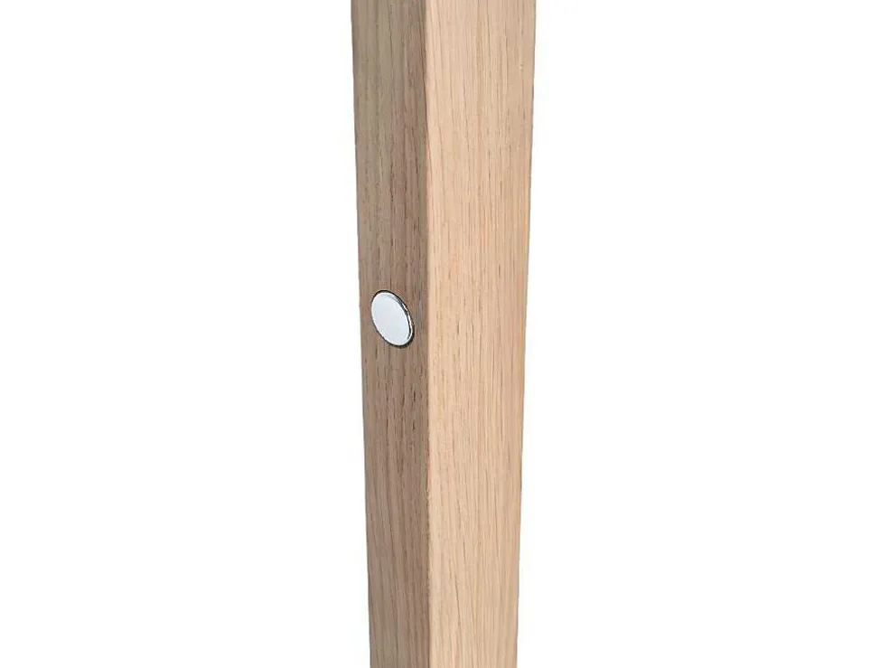 Linus Vloerlamp, Eiken Geolied, 20X30X150 Cm, Epikasa