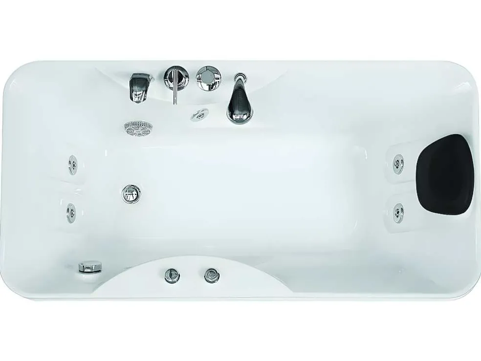 Massagebad Gavino - 1 Persoon - 75X150Xh65Cm - Linkse Hoek
