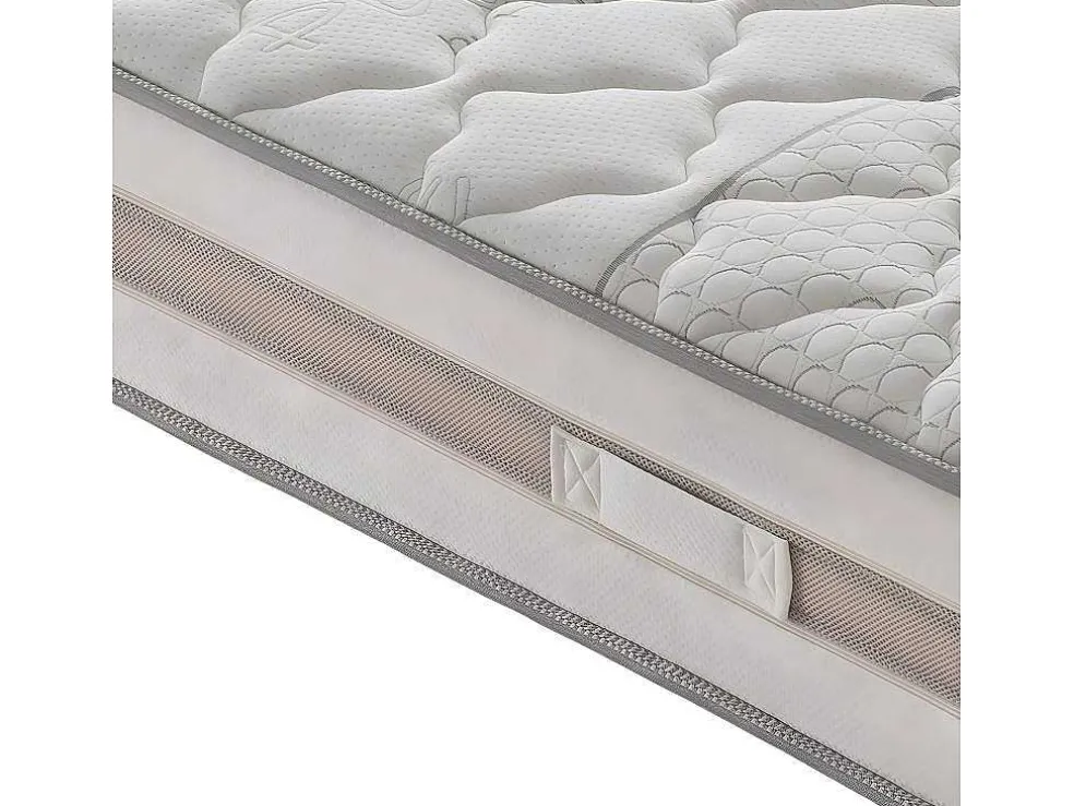 Matras Met 800 Pocketveren - Hoogte 25 Cm - 9 Comfortzones Relax-Model 135 X 190 Cm