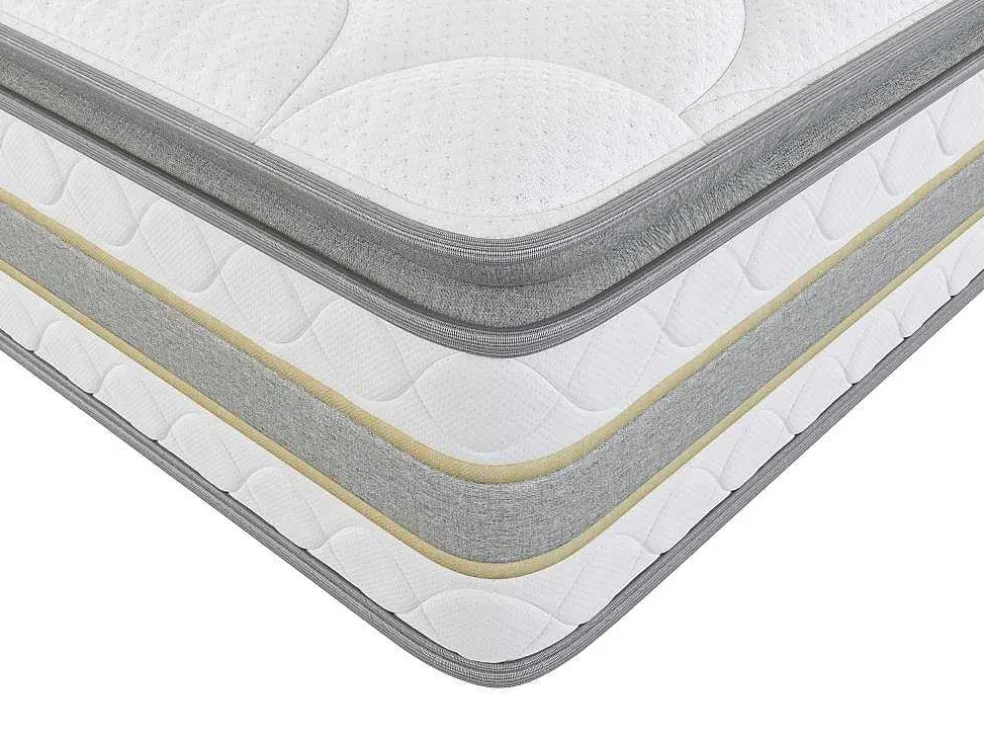 Matras 160X 200Cm Met Pocketveren En Geintegreerd Topmatras Dikte 29Cm - Canterbury Van Ysmee