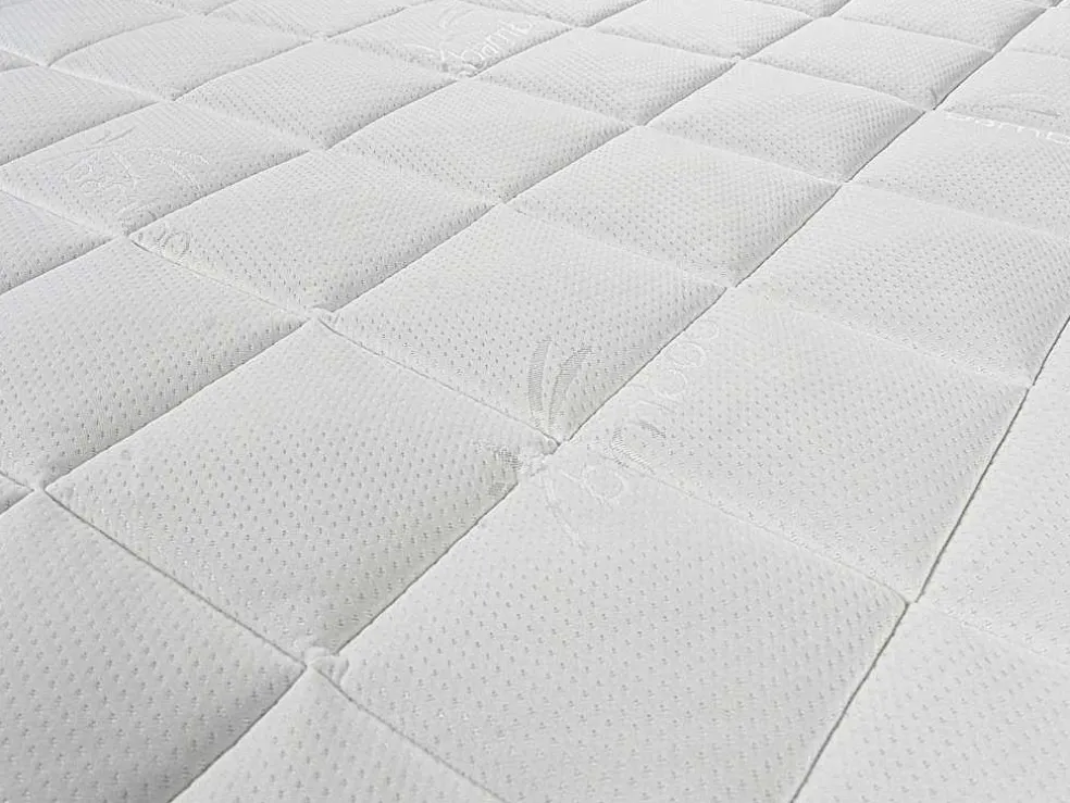 Matras 180 X 200 Cm Schuim En Tijk Van Bamboe, Dikte 23 Cm - Adana Van Naturea