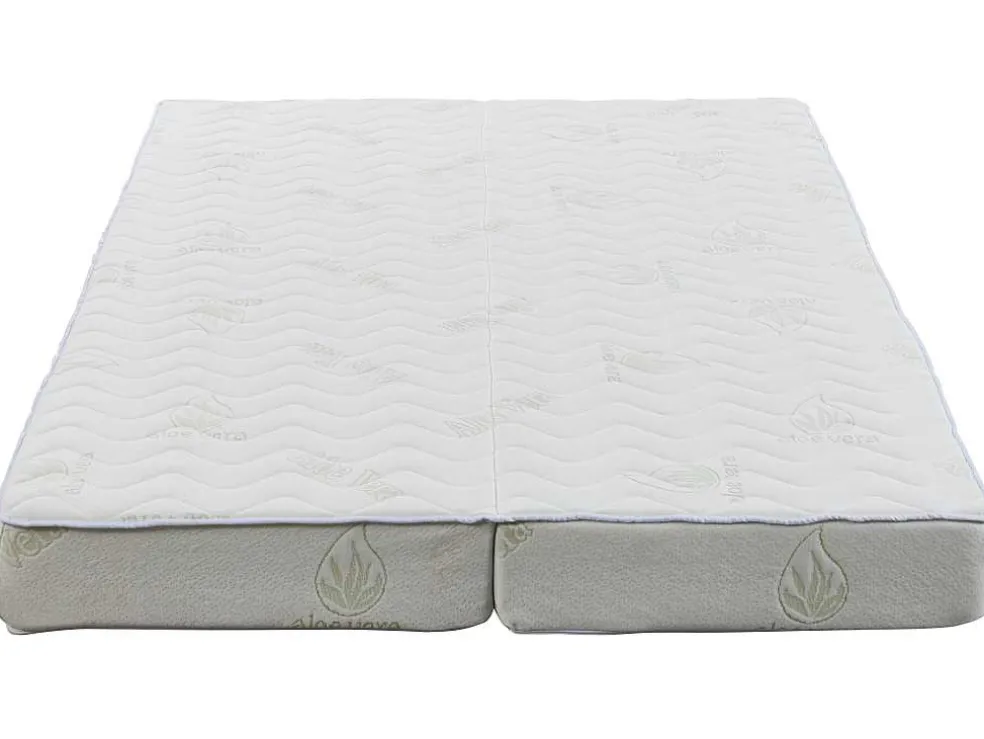 Matras 130X 190Cm Voor Clic-Clacbed Aloe Vera Dikte 16Cm - Aloha Van Naturea