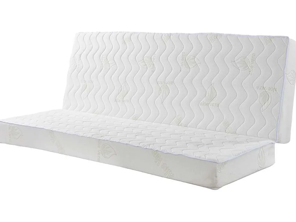 Matras 130X 190Cm Voor Clic-Clacbed Aloe Vera Dikte 16Cm - Aloha Van Naturea
