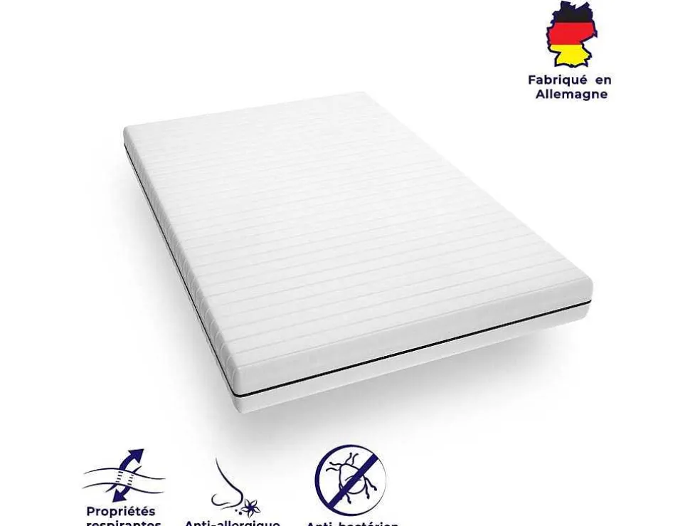 Matras 80X190 Met Stevige Ondersteuning En Extra Comfort, Dikte 15