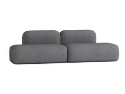 Max Modulaire Bank 4 Zits Donkergrijs