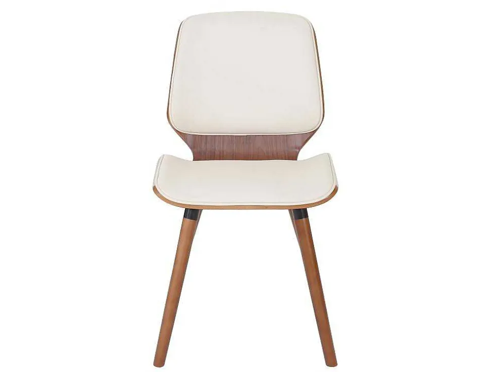 Mcw-B16 Eetkamerstoel (Set Van 2), Kunstleer Creme