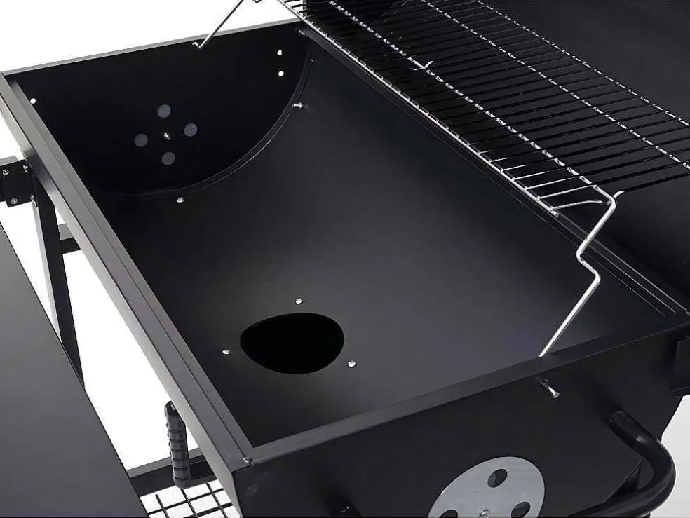 Mcw-F70 Barbecuetrolley Met Deksel En Plank