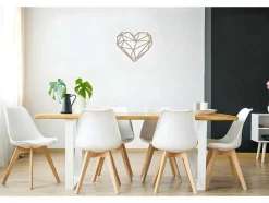 Metalen Decoratie Hart 10, Koper, 47X1,5X40 Cm, Epikasa