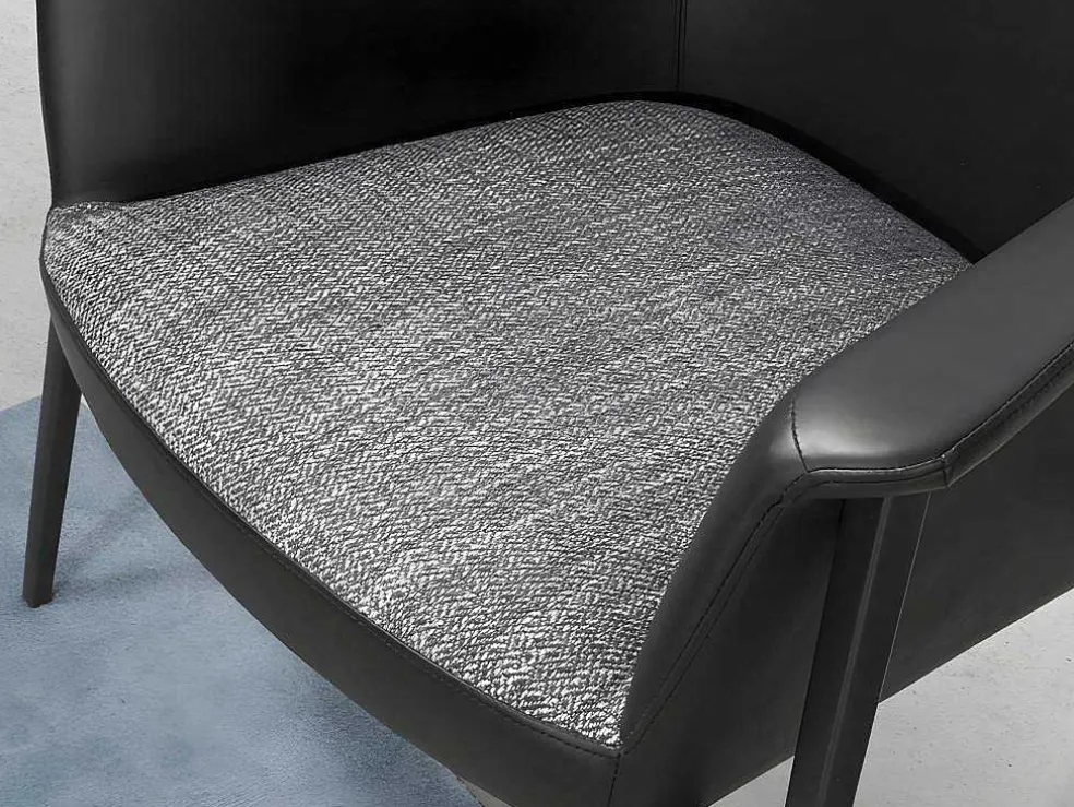 Met Stof En Ecoleder Beklede Fauteuil 5080 Angel Cerda