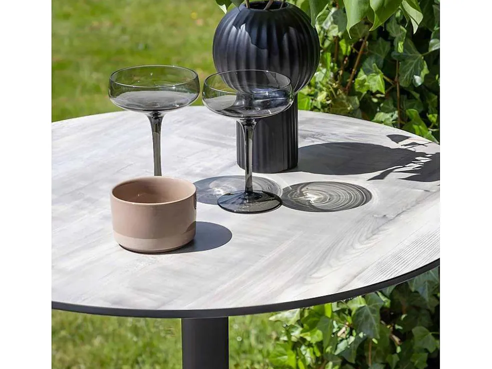 Milano Tuin Bartafel O70Cm Grijs.