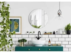 Moderne Ronde Spiegel Boven De Wastafel Voor Badkamer O70