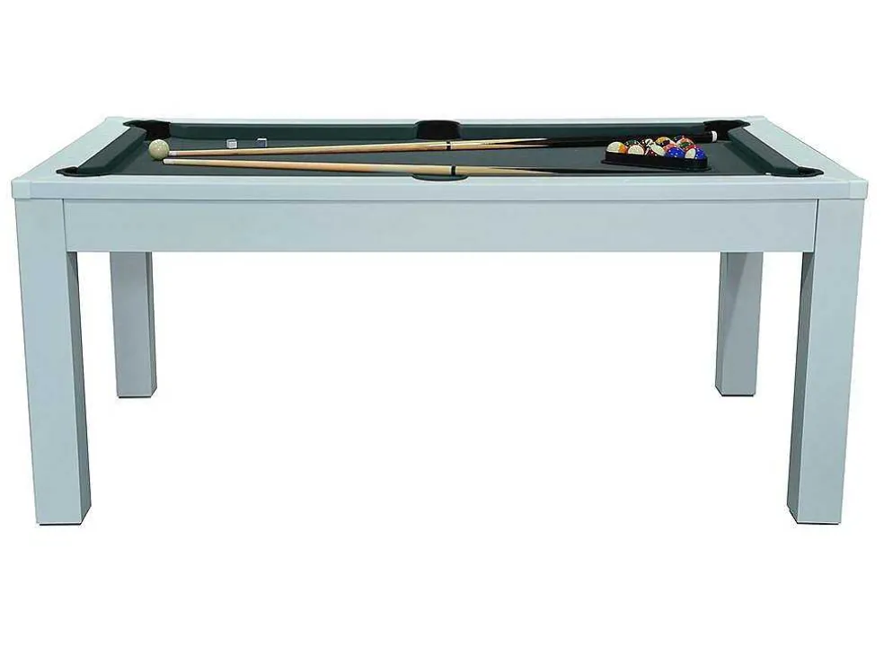 Moduleerbare Tafel - Wit - Biljart En Tafeltennis - L182 X B102 X H80 Cm - Henk