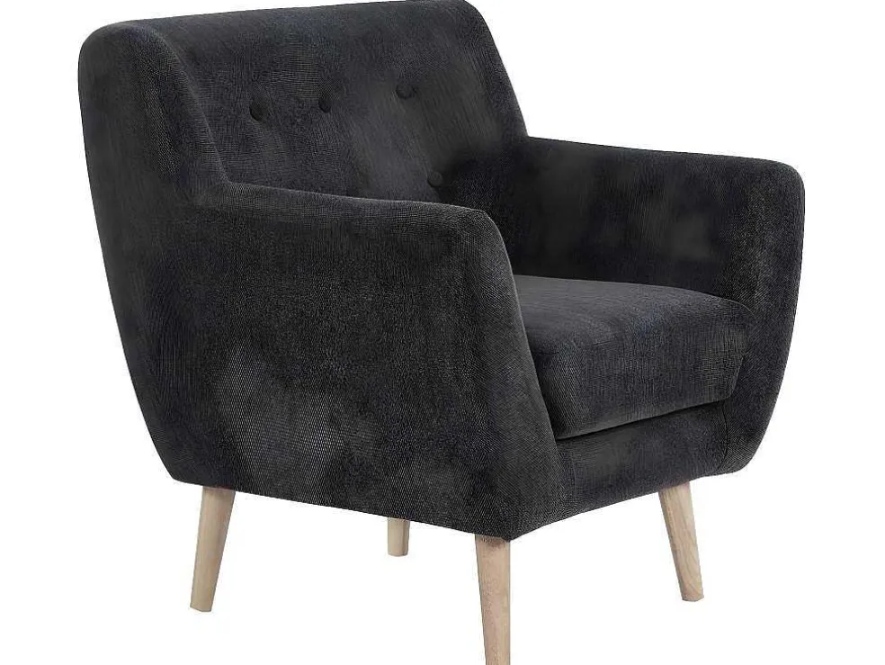Monte Fauteuil Donkergrijs.