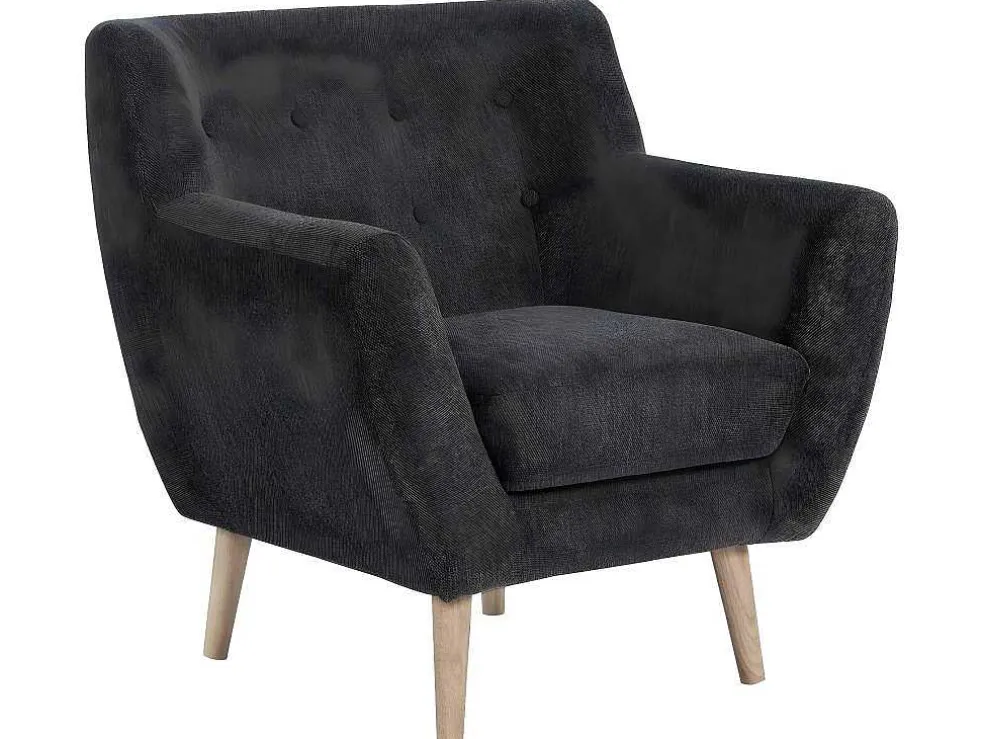 Monte Fauteuil Donkergrijs.