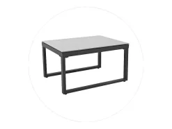 Multifunctioneel Ijzeren Tuinmeubel - Loungebank Met Verstelbare Luifel - 5 Zitplaatsen En 1 Salontafel - Grijs